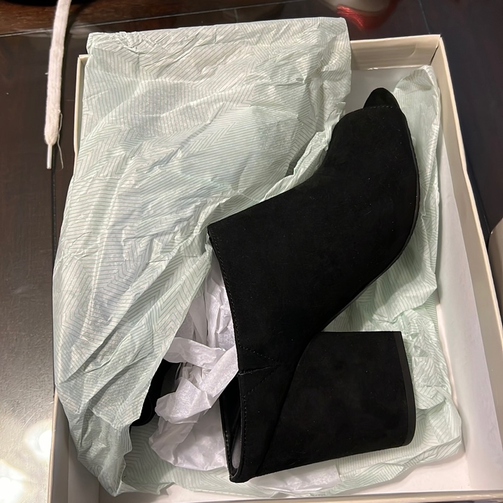 BP new Greta suede heels